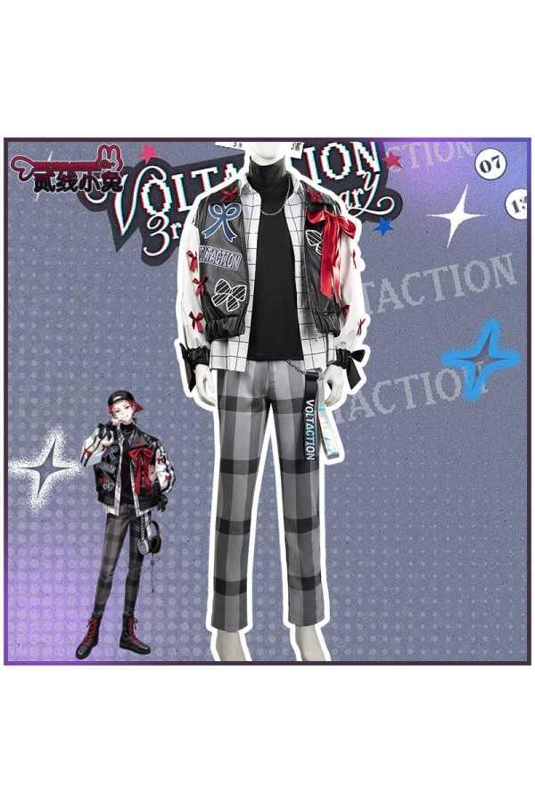 2XXT Cosplay Vtuber Seraph Dazzlegarden VOLTACTION 3rd Anniversary Cosplay Costume